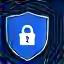 デジタルセキュリティシールドのアイコン